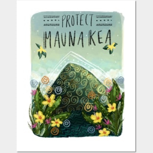 Protect Mauna Kea Posters and Art